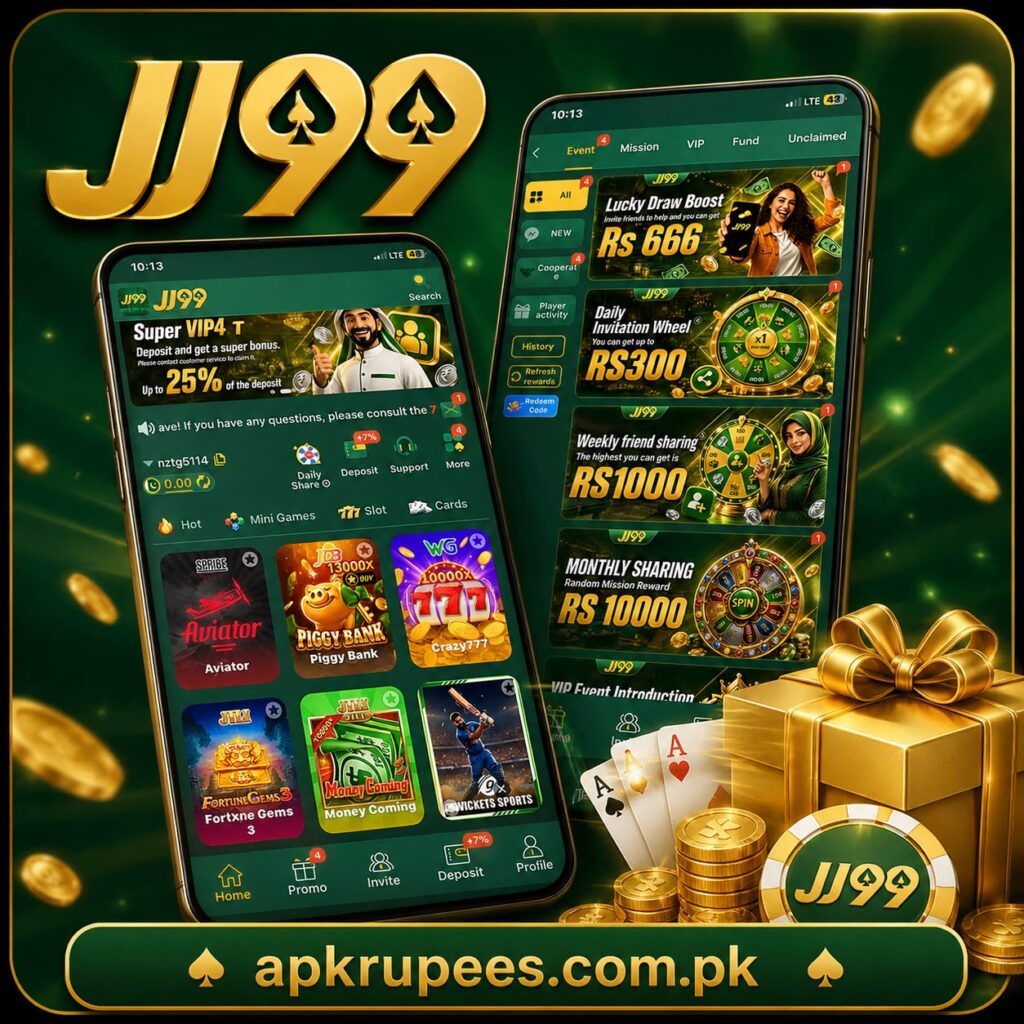 JJ99 GAME latest APK download, games and rewards